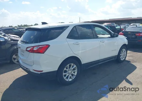 2018 Chevrolet Equinox Ls z USA, uszkodzony, nr VIN 2GNAXHEV2J6271967